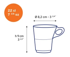 Clearance Caprice - Tasse en verre transparent 22cl Professionnels De La Restauration|Tasses
