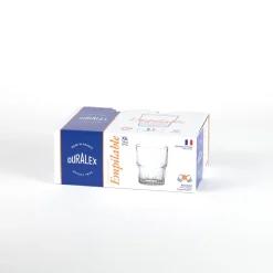 Outlet Empilable - Verre Transparent 16cl Professionnels De La Restauration|Verres À Eau