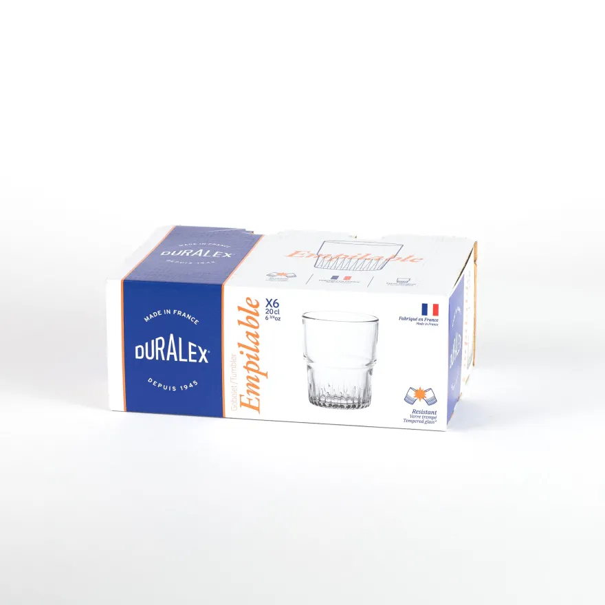 Discount Empilable - Verre Transparent 20cl Professionnels De La Restauration|Verres À Eau