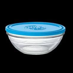 Clearance Freshbox - Boite de conservation ronde couvercle bleu 2,4L Boîtes Rondes
