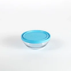 Discount Freshbox - Boite de conservation ronde couvercle bleu 50cl Professionnels De La Restauration|Boîtes Rondes