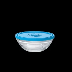 Discount Freshbox - Boite de conservation ronde couvercle bleu 50cl Professionnels De La Restauration|Boîtes Rondes
