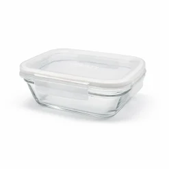Outlet Freshbox - Boite de conservation à ailette couvercle blanc 1.1L Professionnels De La Restauration|Boîtes Rectangulaires
