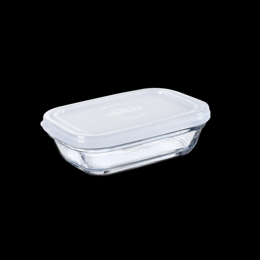 Sale Freshbox - Boite de conservation rectangulaire couvercle blanc 39cl Professionnels De La Restauration|Boîtes Rectangulaires