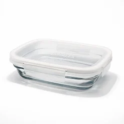 Best Freshbox - Boite de conservation à ailette couvercle blanc 0.8L Boîtes Rectangulaires|Boîtes Étanches