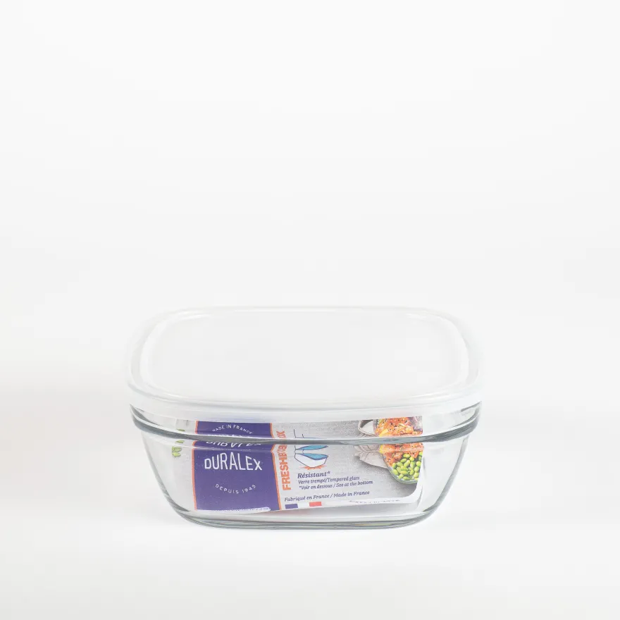 Best Freshbox - Boite de conservation carrée couvercle blanc 61cl Professionnels De La Restauration|Boîtes Carrées