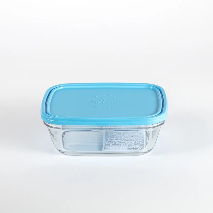 Sale Freshbox - Boite de conservation rectangulaire couvercle bleu 1,65L Professionnels De La Restauration|Boîtes Rectangulaires