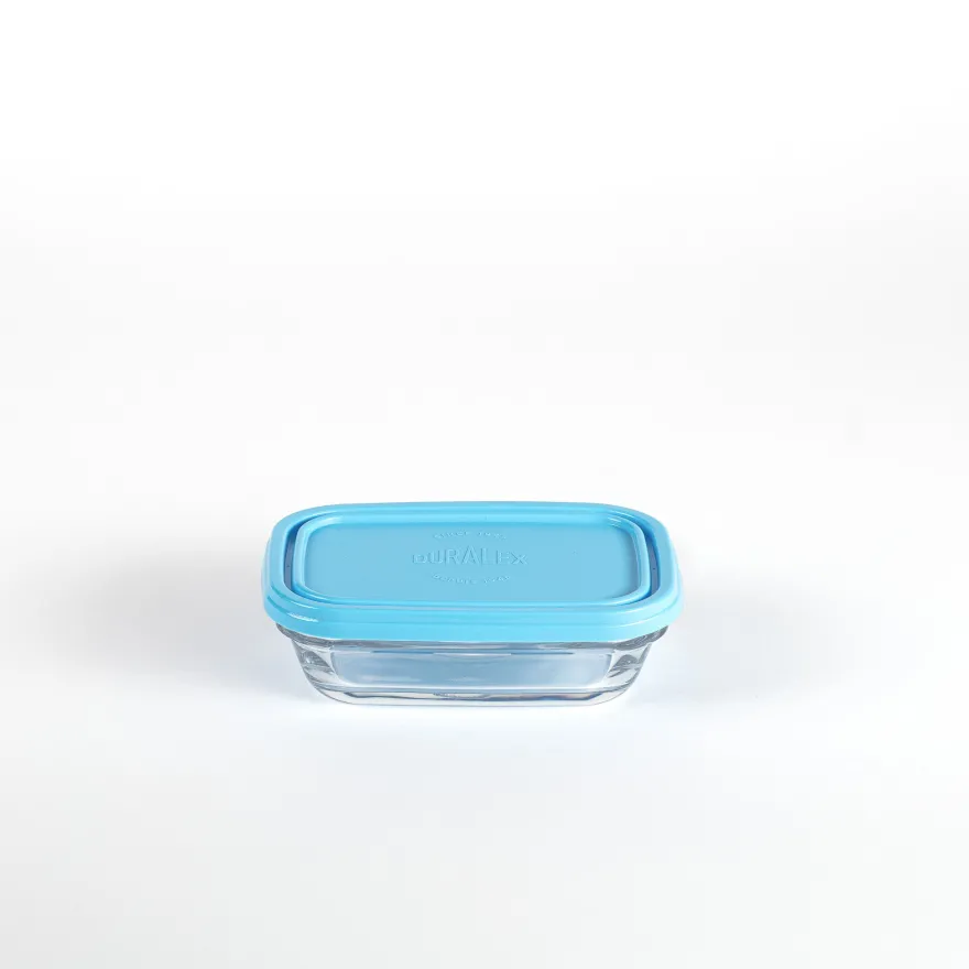 Outlet Freshbox - Boite de conservation rectangulaire couvercle bleu 39cl Professionnels De La Restauration|Boîtes Rectangulaires