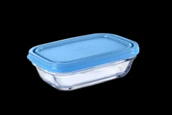 Outlet Freshbox - Boite de conservation rectangulaire couvercle bleu 39cl Professionnels De La Restauration|Boîtes Rectangulaires