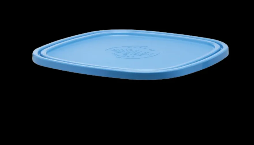 Discount Freshbox - Couvercle Bleu carré - 23cm Professionnels De La Restauration|Couvercles