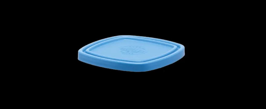 New Freshbox - Couvercle Bleu carré - 11cm Professionnels De La Restauration|Couvercles