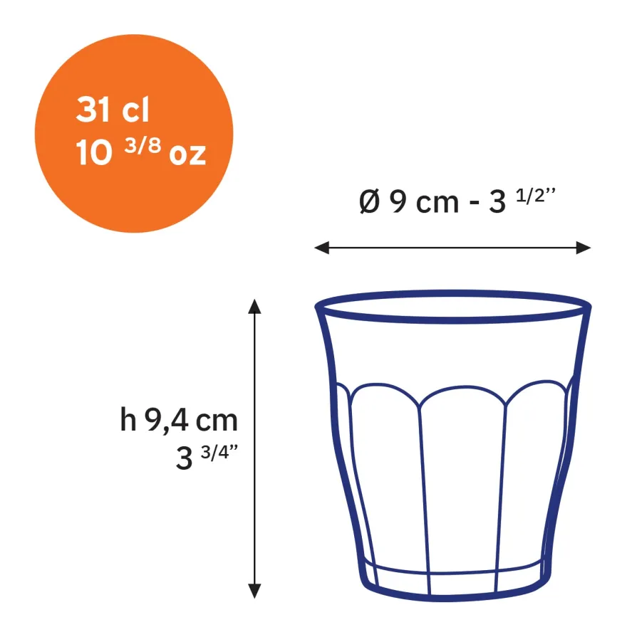 Outlet Le Picardie - Verre à eau - Vermeil - 31cl Professionnels De La Restauration|Verres À Eau