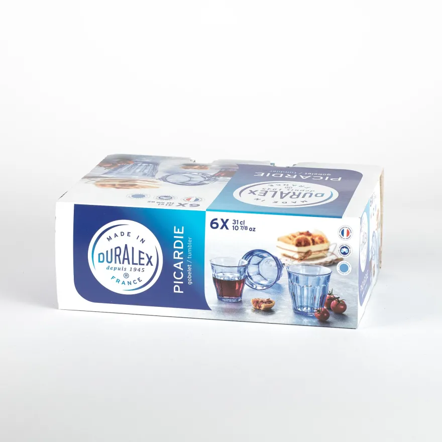 New Le Picardie - Verre à eau - Bleu Marine - 31cl Professionnels De La Restauration|Verres À Eau