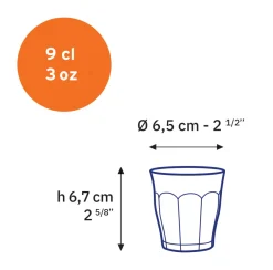 Hot Le Picardie - Verre transparent 9cl Professionnels De La Restauration|Verrines