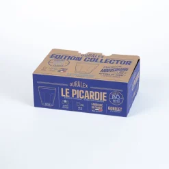 Outlet Le Picardie - Verre transparent 25cl - 80 ans Verres À Eau