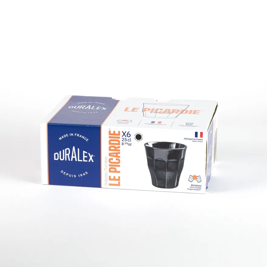 Sale Le Picardie Noir brillant - Verre 25cl Professionnels De La Restauration|Verres À Eau