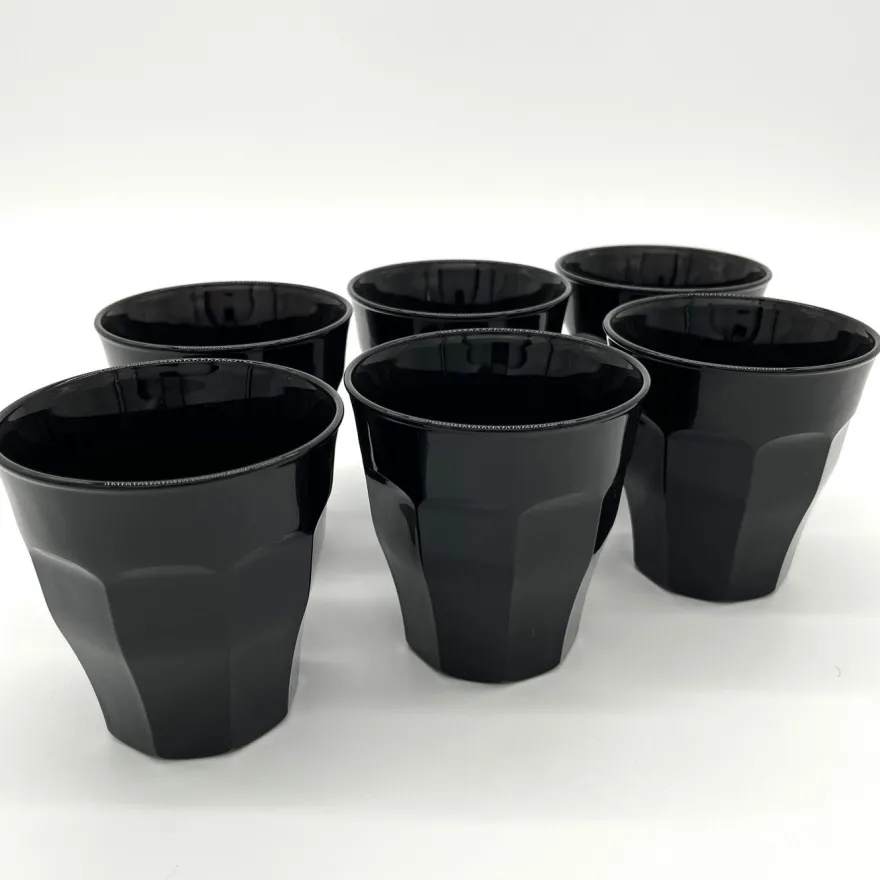 Sale Le Picardie Noir brillant - Verre 25cl Professionnels De La Restauration|Verres À Eau