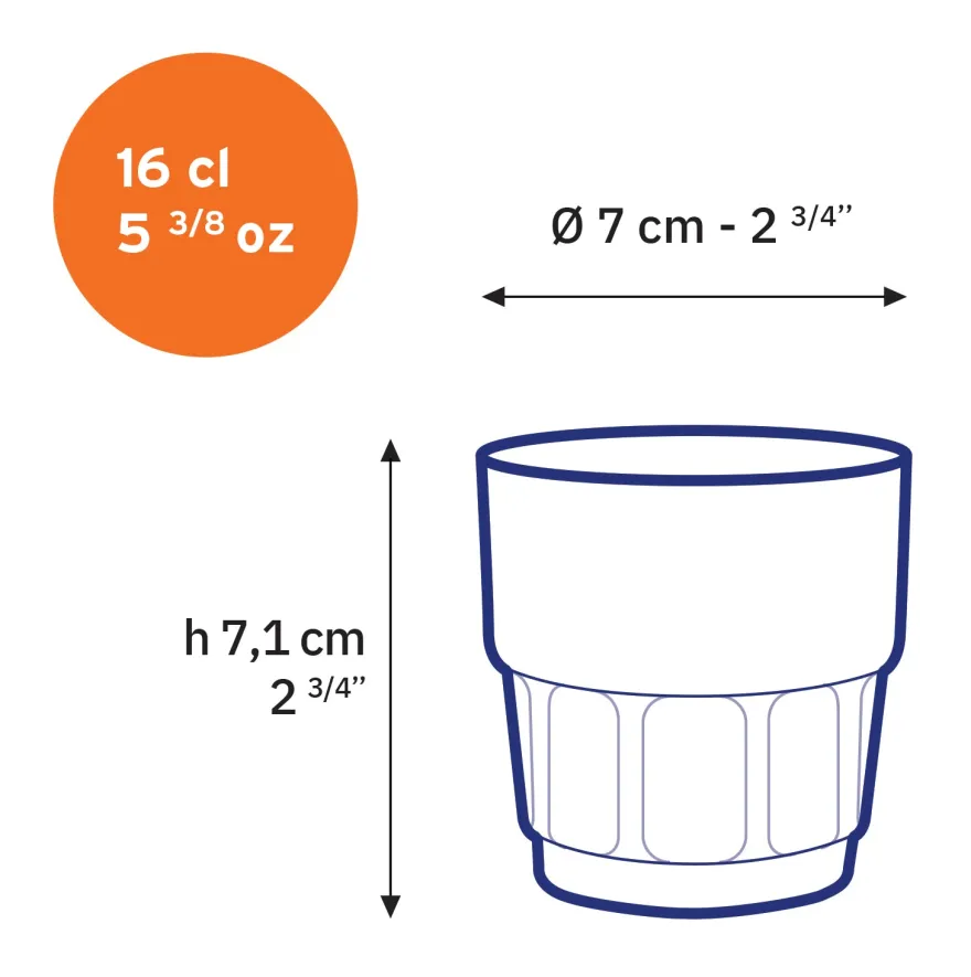 New Lola - Verre transparent 16cl Professionnels De La Restauration|Verres À Eau