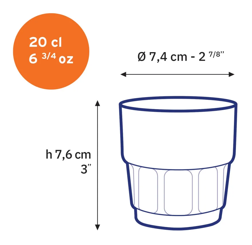 Clearance Lola - Verre transparent 20cl Professionnels De La Restauration|Verres À Eau