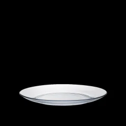 New Lys - Assiettes à dessert en verre transparent x6 - 19cm Professionnels De La Restauration|Assiettes