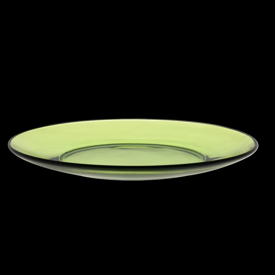 Sale Lys - Assiettes à dessert x6 - 19cm - Vert Professionnels De La Restauration|Assiettes