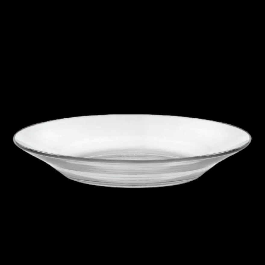 Sale Lys - Assiettes creuses en verre transparent x6 - 23cm Professionnels De La Restauration|Assiettes