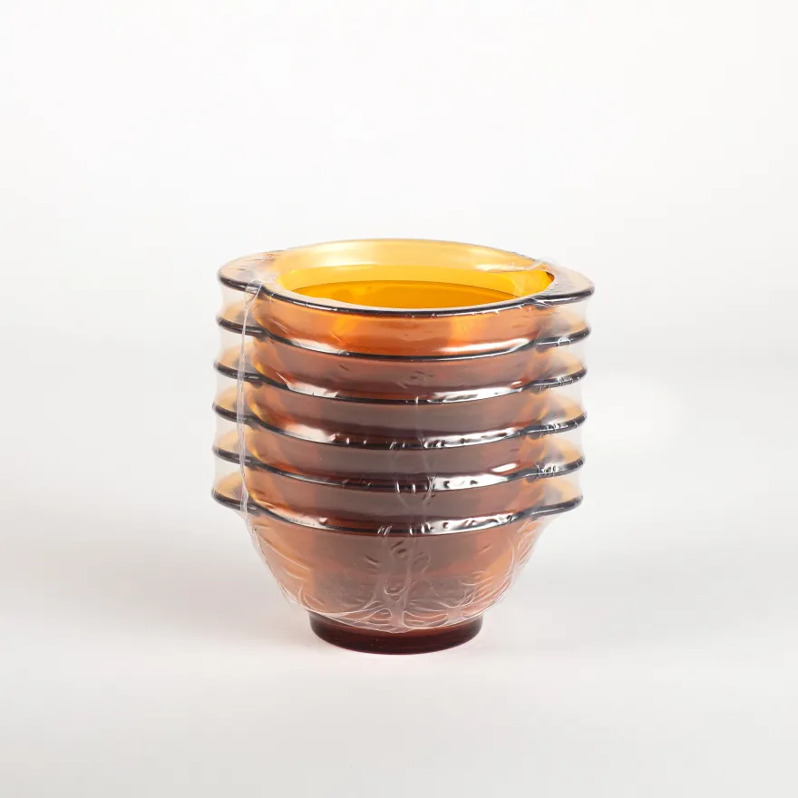 Sale Lys - Bol en verre Vermeil à oreilles 51cl Professionnels De La Restauration|Bols