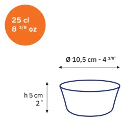 Clearance Lys - Coupelle en verre 10,5 cm - 25cl - Vermeil Professionnels De La Restauration|Coupelles