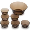 Sale Lys - Saladier (2.2L) et petites coupelles de service (25cl) / Sepia Kits|Coupelles