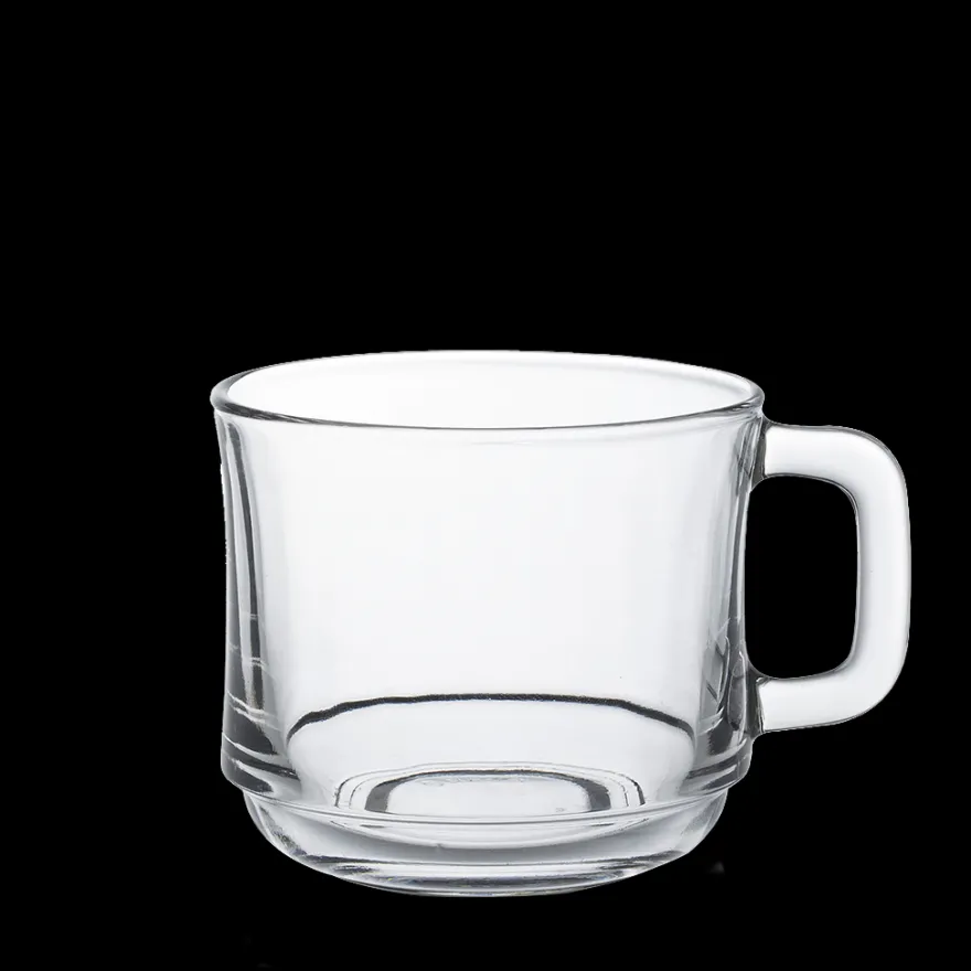 Lys - Tasse en verre transparent Empilable 22 cl Professionnels De La Restauration|Tasses