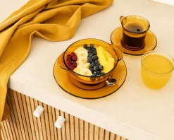 Sale Lys - Tasse en verre Vermeil 18 cl Tasses
