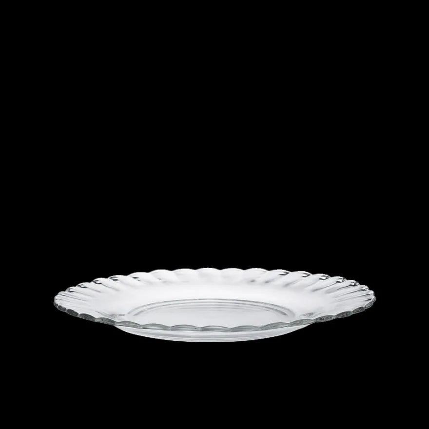 Outlet Picardie - Assiettes à dessert transparente x6 - 20,5cm Professionnels De La Restauration|Assiettes