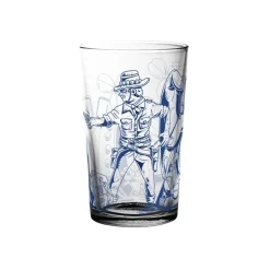 Discount Unie - Verre Loire Art Show bleu 33cl Verres À Bière|Verres À Eau