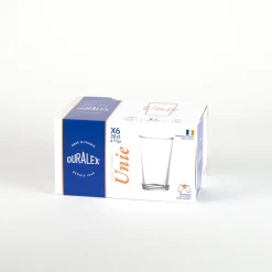 Best Unie - Verre transparent 20 cl Verres À Eau
