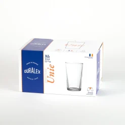Online Unie - Verre transparent 33 cl Professionnels De La Restauration|Verres À Eau