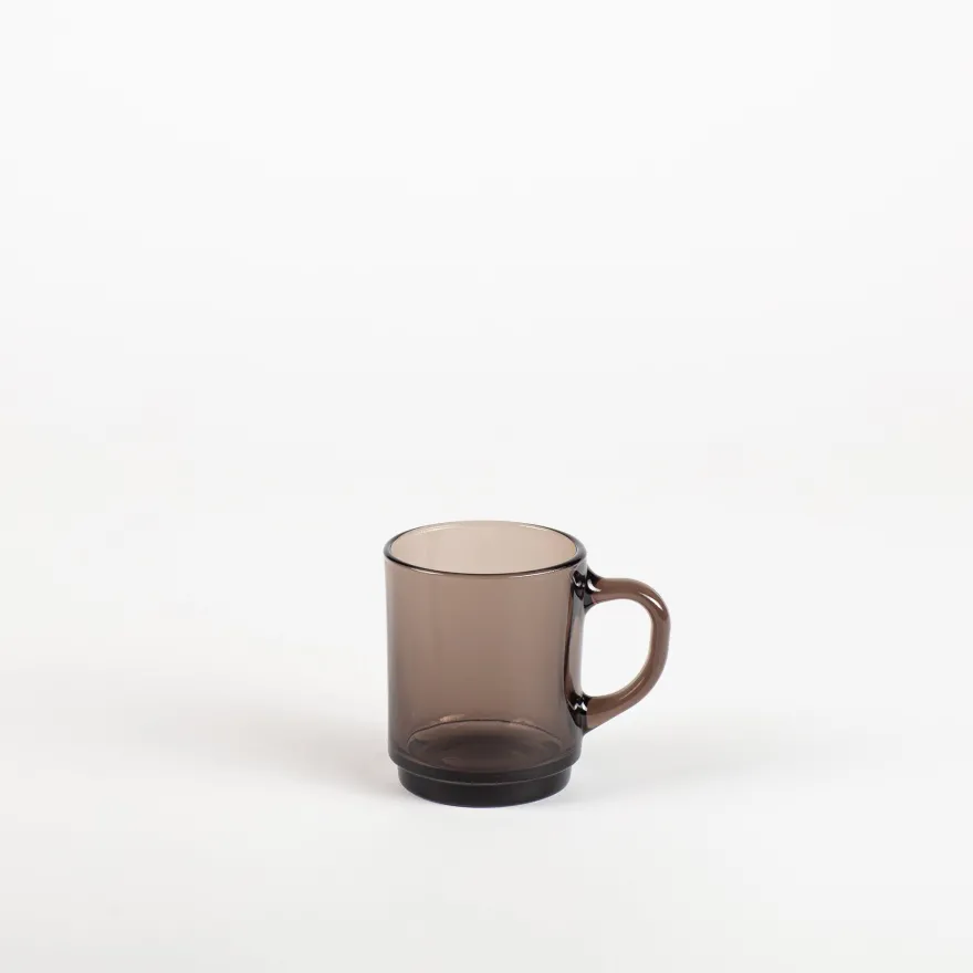 Hot Versailles - Mug en verre Sepia 26 cl Professionnels De La Restauration|Mugs