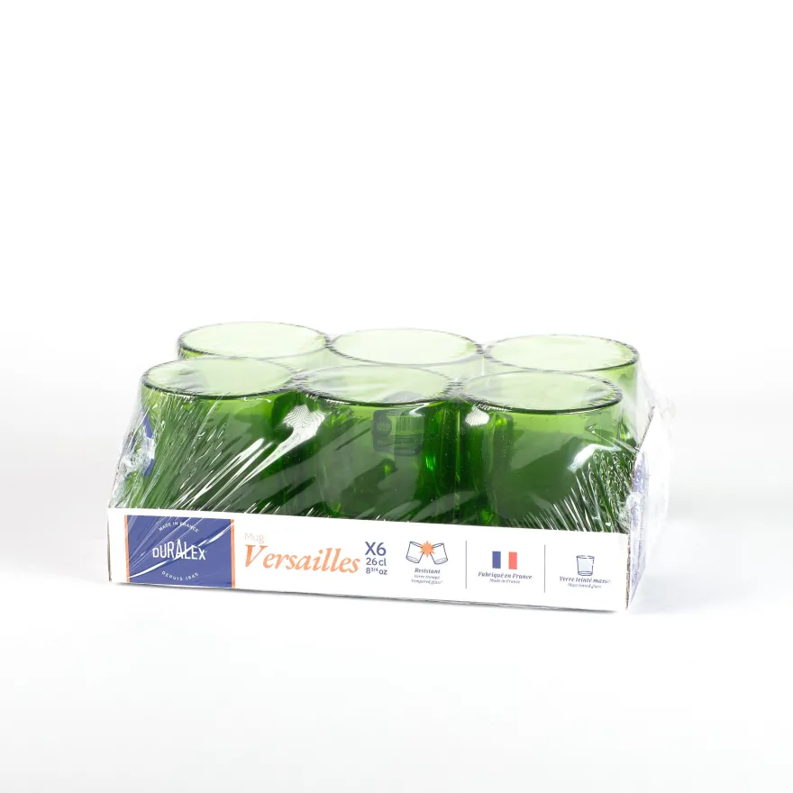 New Versailles - Mug en verre Vert 26 cl Professionnels De La Restauration|Mugs