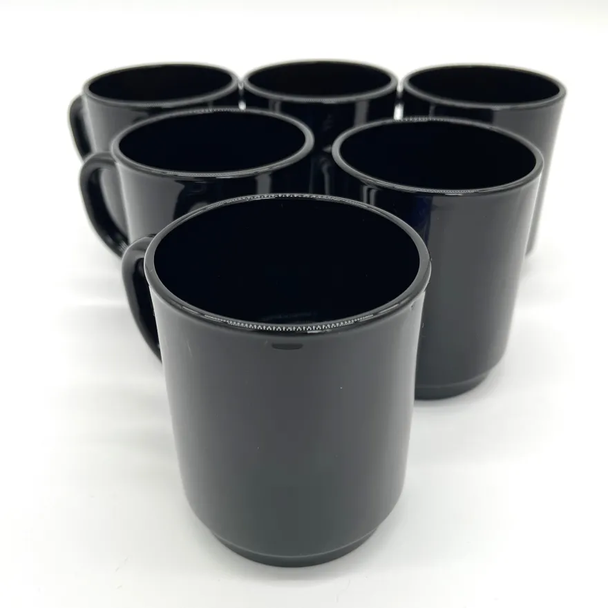 Outlet Versailles - Mug en verre Noir 26 cl Professionnels De La Restauration|Mugs