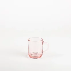 Versailles - Mug en verre Rose 26 cl Professionnels De La Restauration|Mugs